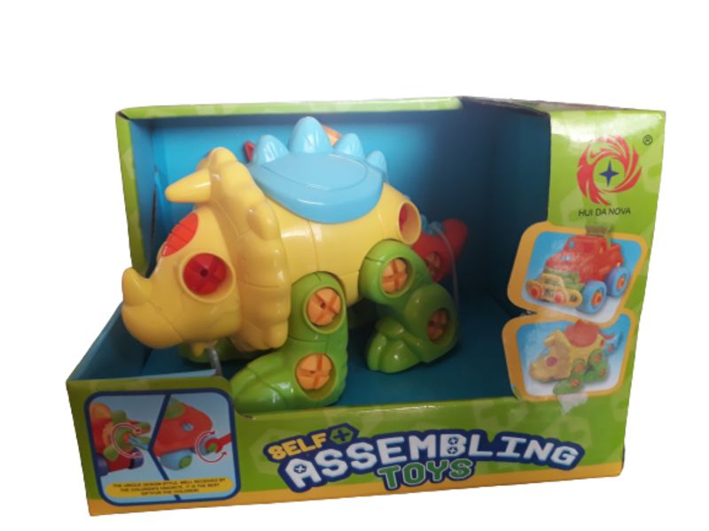 Self Assembly Construction Toy