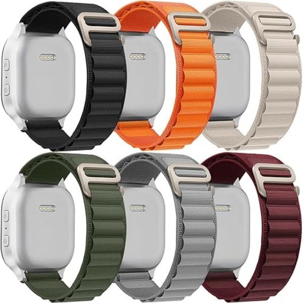 6PCS Mountain ring band is compatible with the Apple Watch Ultra 3 2 1 band