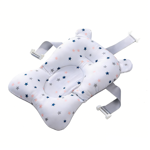 Baby Bath Tub Anti Slip Pad, Suspended Bath Pad Can Lie Down - White