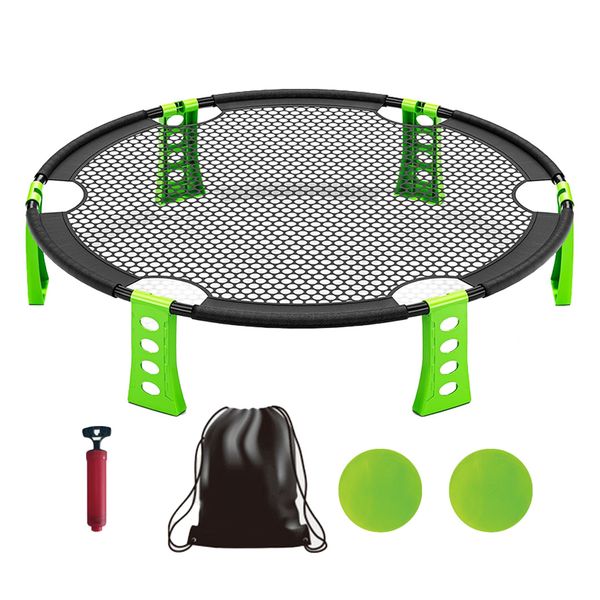 Outdoor Volley Ball Game Set for Kids Teens Foldable Portable 87cm
