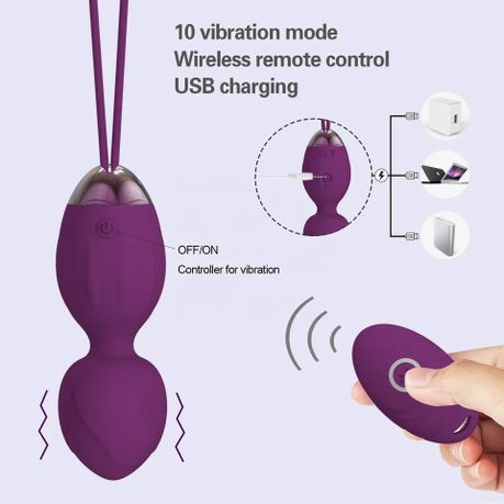 Amour Power Kegel Balls With Remote Control 4 Piece Set Shop