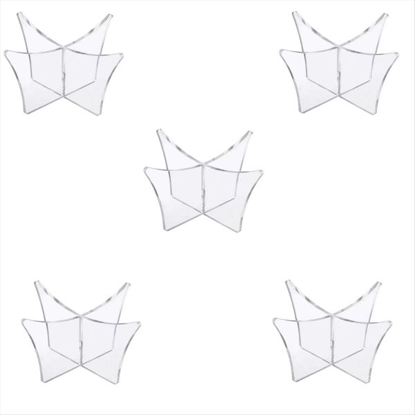 Acrylic Ball Stand Portable Display Accessory Transparent