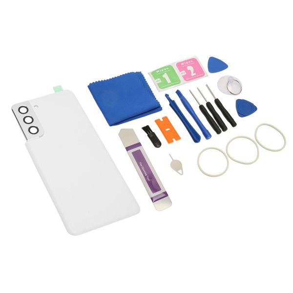 Galaxy S21 Back Cover Glass, Pre-Installed Frame, Black