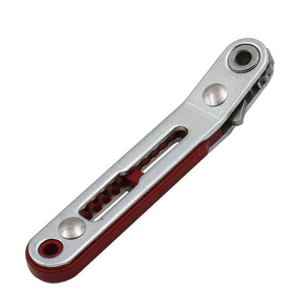 Mini Ratchet Wrench 1/4Inch Drive Socket Hex Screwdriver Bit Elbow