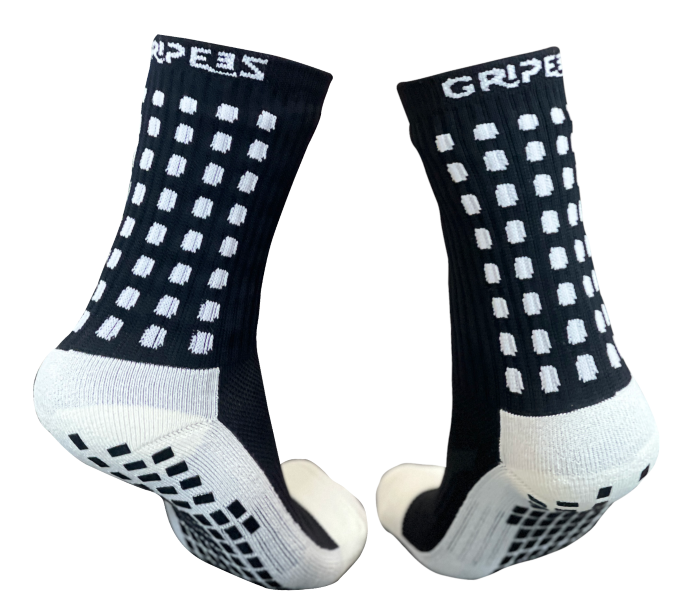 Anti Slip Athletic and Soccer Gripees Sports Socks - 1-Pair
