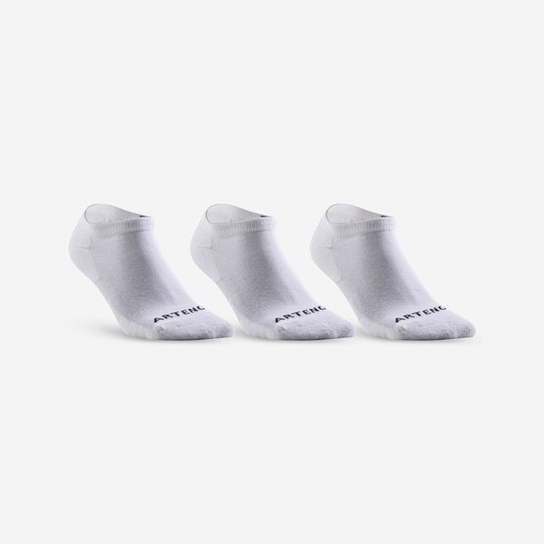 Artengo Low Tennis Socks Rs 100 Tri-Pack - White