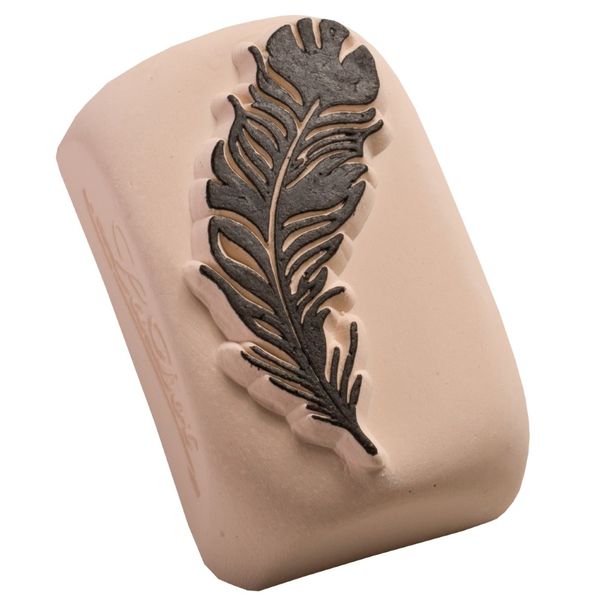 LaDot Temporary Tattoo Stone Medium Feather
