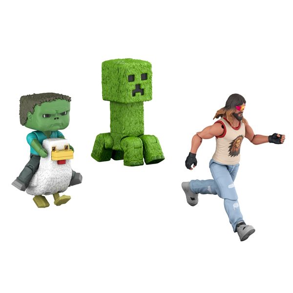 Minecraft Woodland Mansion Throwdown Figure Pack