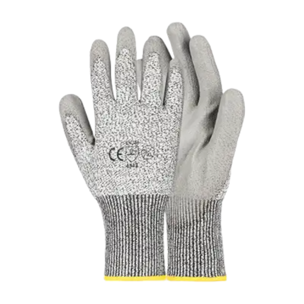 Auto DNA - Cut Resist LV3 Grey PU Gloves