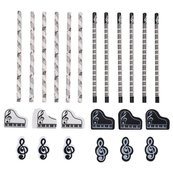 Music Pencils Music Note Pencil (24 Pcs)