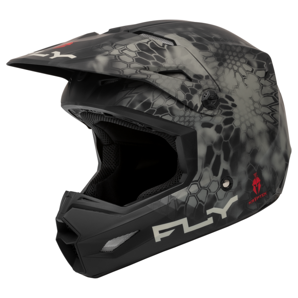 Fly Kinetic Kryptek S.E Matt Moss Grey/Black Helmet