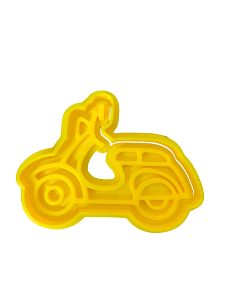 Hubbe Cookie Cutter - Moped
