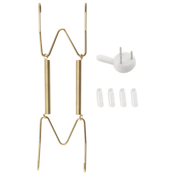 10 Pack Hangers 6 Inch Wall Plate Hangers And 10 Pack Wall Hooks