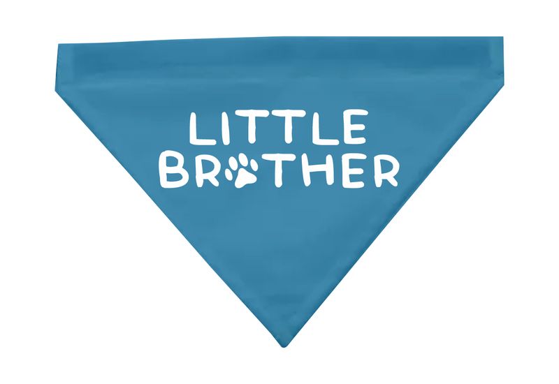 My Paws - Dog Bandana with Removeable Collar - Little Brother