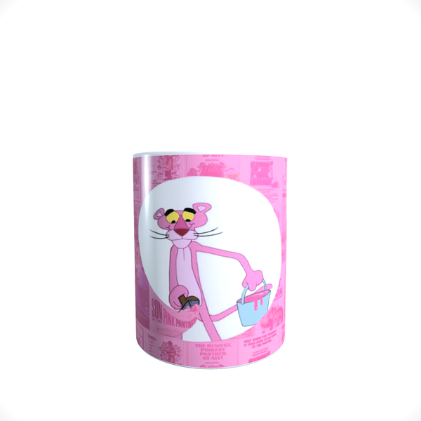 Pink Panther - Paint Aesthetic - Coffee Mug