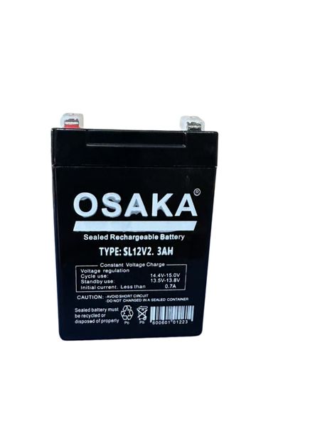 Osaka SL12V2.3AH Sealed Rechargeable Battery