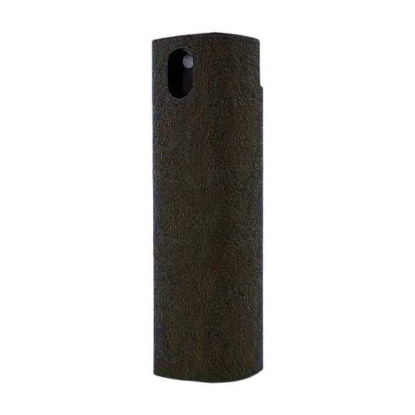 2-in-1 Spray Bottle &amp; Microfiber Cloth For Screens - Black