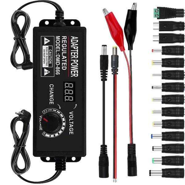 Universal Adjustable Power Supply 3-36V, 4A, 144W, Power Adapter