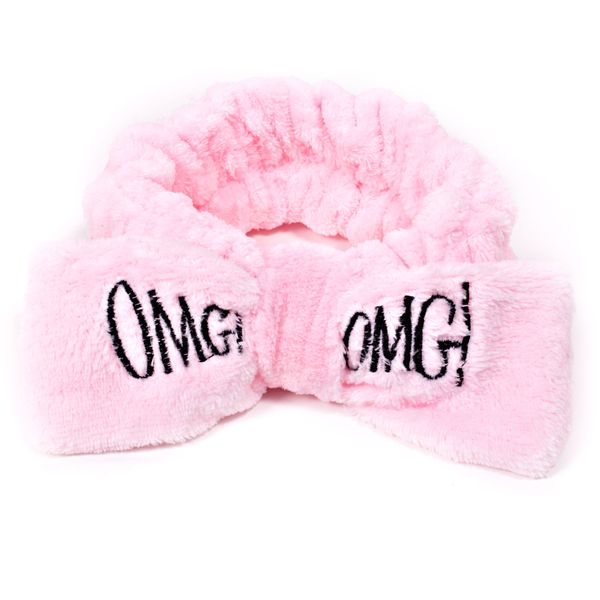 OMG! Plush Hair Bow for Easy and Comfortable Makeup Application