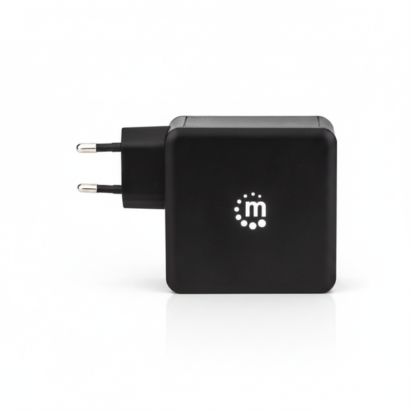 Manhattan 60W USB-C Power Delivery Wall Charger - Compact Design