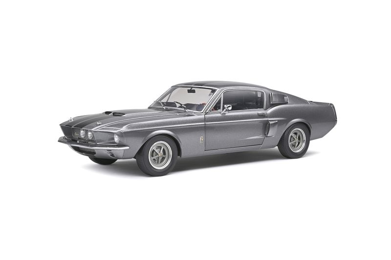 Shelby Gt500 - Grey &amp; Black Stripes - 1967