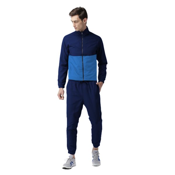 Mitzuma Berlin Men's Soccer Tracksuit - Navy &amp; Sky