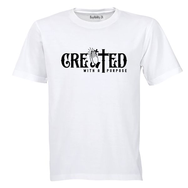 Created With A Purpose - Adults - T-Shirt