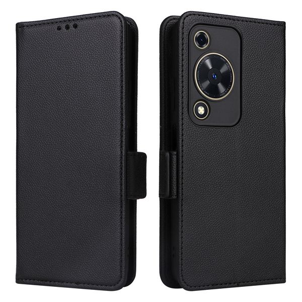 Lychee Patterned Leather Cover Compatible With Huawei Nova 14 Ultra