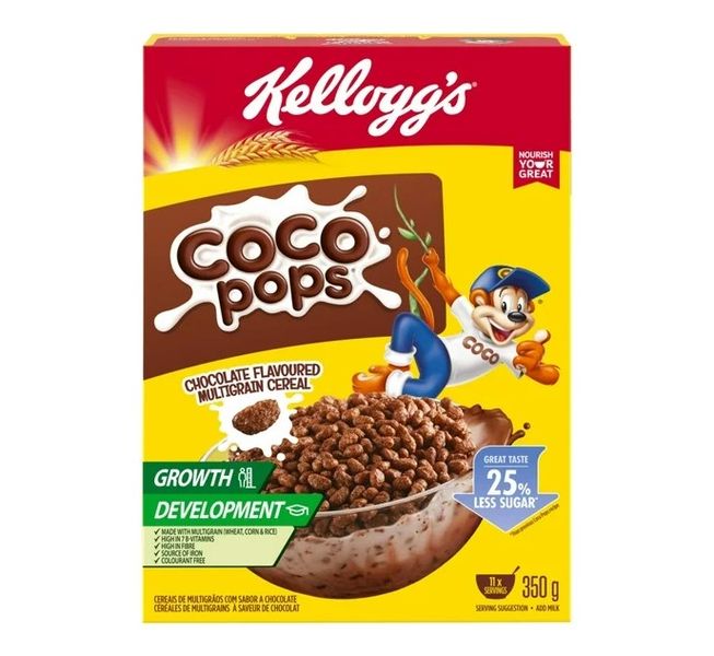 Kelloggs Cereal Coco Pops 350G