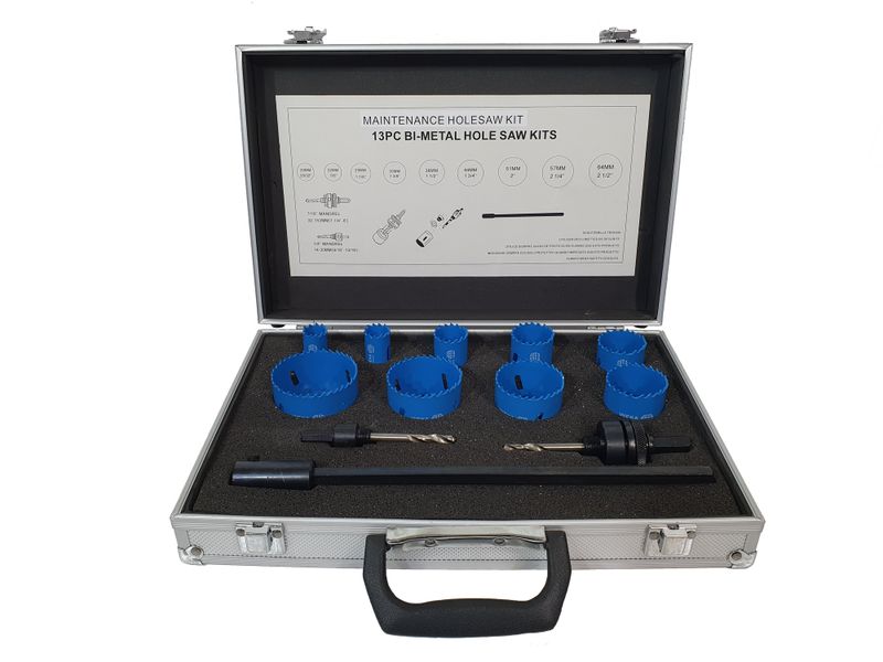 WEKA Maintenance Holesaw Kit 12 Piece