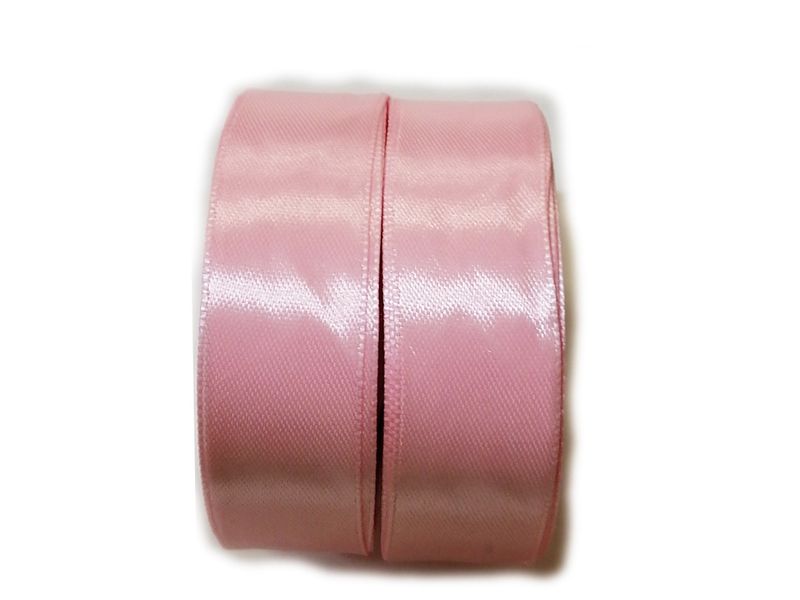 BEAD COOL - Satin Ribbon - 25mm width - Pink - 42m - Bows and Wrapping