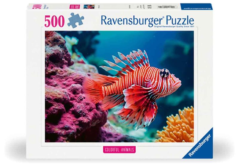 Ravensburger Puzzle Red Lionfish - 500 Piece