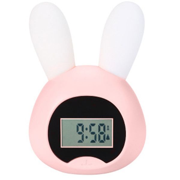 Children's Light Alarm Clock Cute, Alarm Clock USB LED Wake Up Alarm