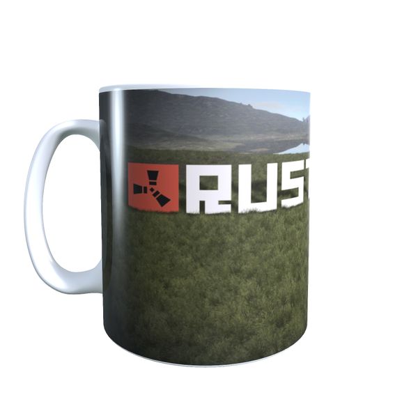 Empty Field - Rust Coffee Mug