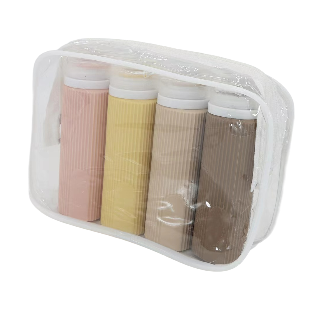 Travel Bottle for Toiletries 100ml Leak Proof Refillable Silicone Container