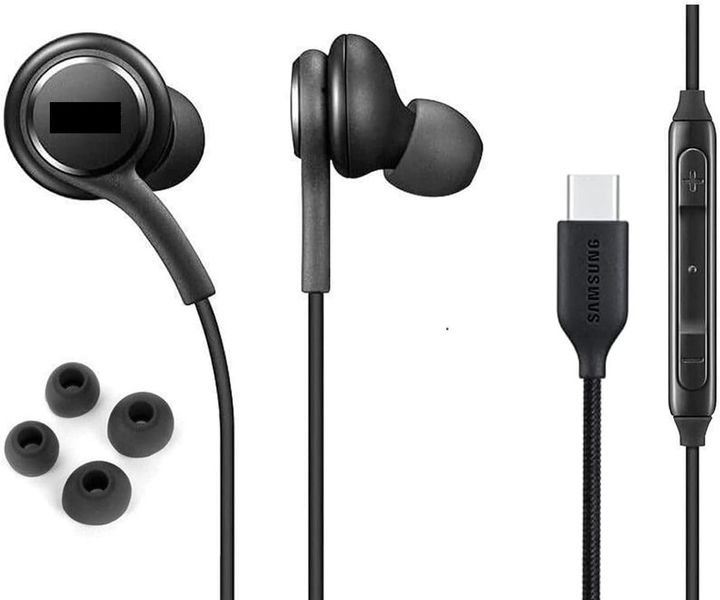 Type-C Wired 3.5mm in-Ear Headphones Compatible With Type-C Devices PB