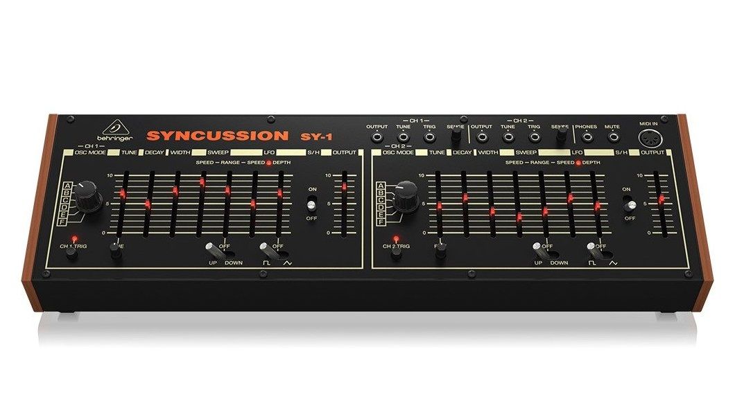 【新品未開封】behringer SYNCUSSION SY-1 Behringer Syncussion SY-1 Dual-channel Analog Percussion
