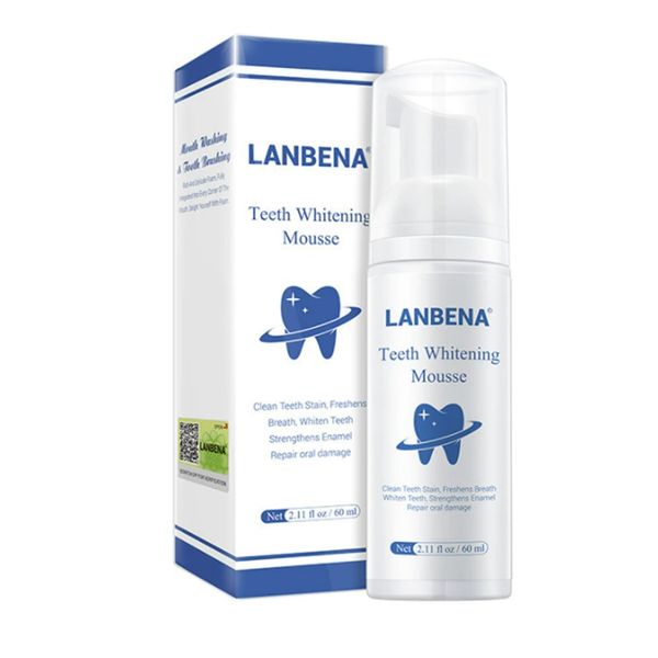Lanbena Whitening Mousse Remove Plaque Stains Odor Toothpaste Dental Care