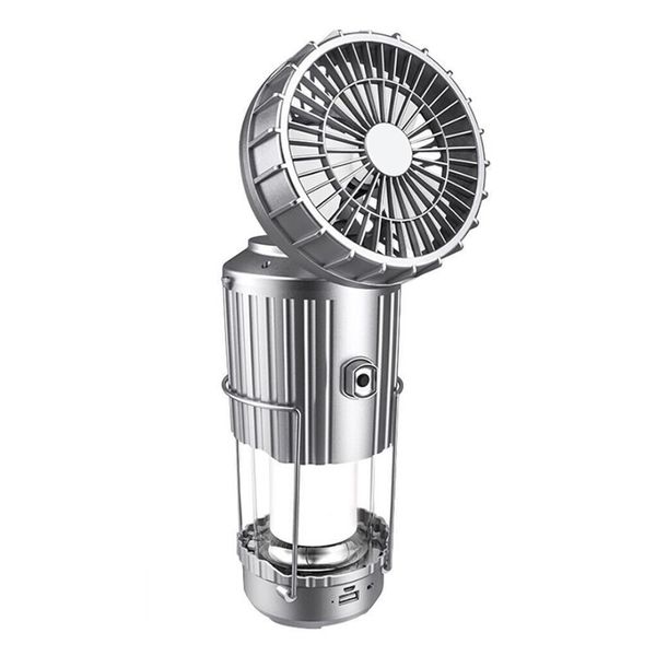 Solar Rechargeable Lantern with Fan