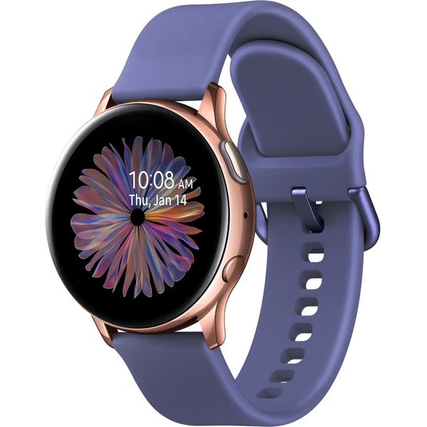 Toni Silicone Buckle Watch Strap 20mm - Violet