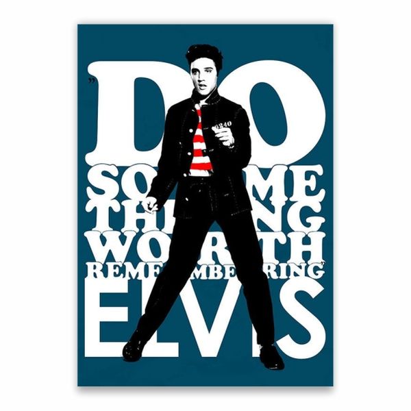 Elvis Worth Remembering Poster - A1