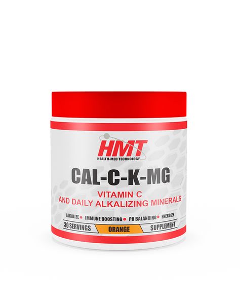 HMT CAL-C-K-MG with Vitamin C and Daily Alkalizing Minerals 225 grams