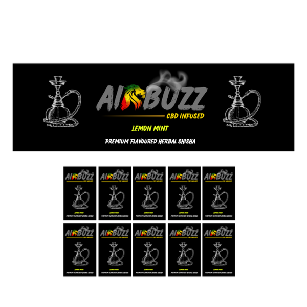 Airbuzz CBD Infused Lemon Mint Flavour