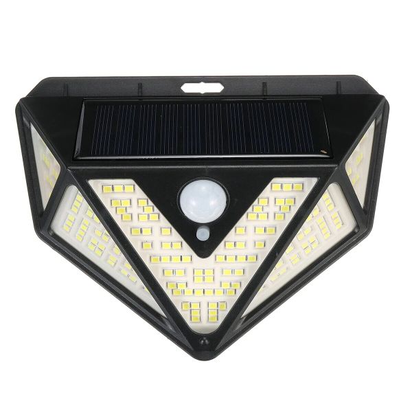 Outdoor Waterproof 166 LED Solar Powered Motion Sensor Light-GD-166