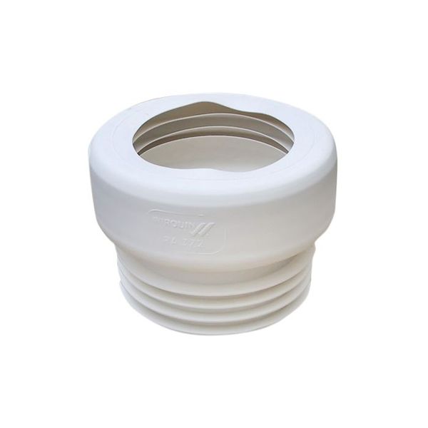 Wirquin - Pan Connector Str &amp; Fins 110mm Ra372 - 2 Pack