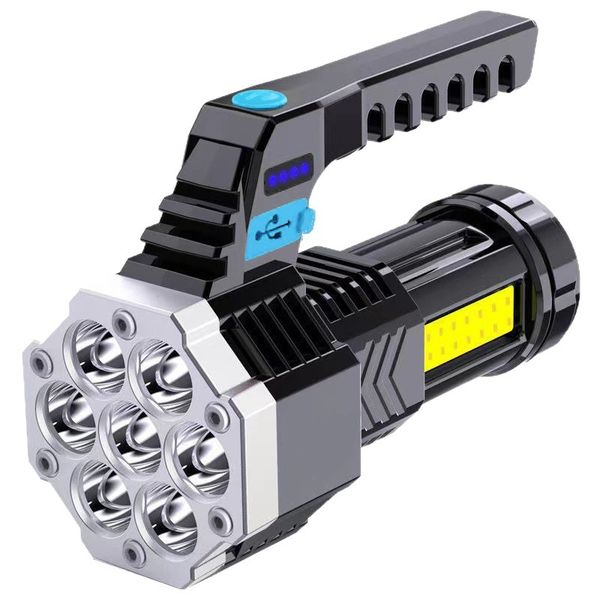Rechargeable Multifunctional LED Flashlight