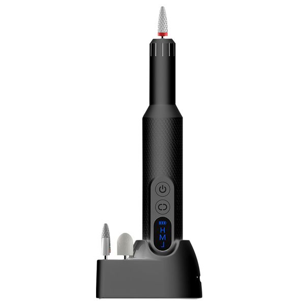 M3-Black,Nail drill ,Nail Art Tool Set Grinding Machine,Electric Nail File