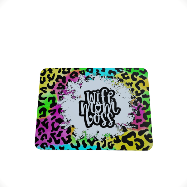 Wife Mom Boss Mouse Pads