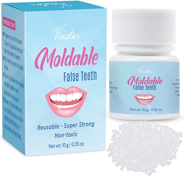 Teeth Repair Kit Temporary Teeth Replacement Kit Moldable False Teeth