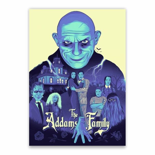 The Adam's Family Collage Poster - A1